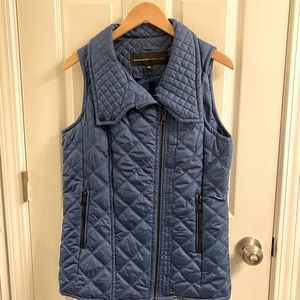 Marc New York Blue Puffer Vest